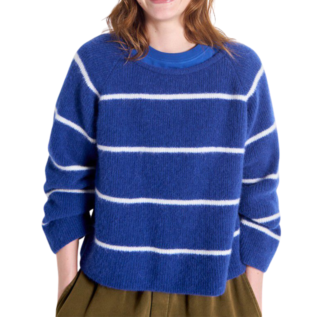 Vitow Blue Stripe Knit