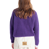 Vitow Cardigan Aubergine